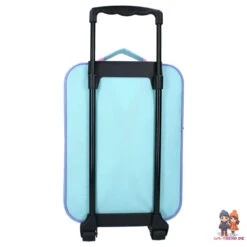 Disney Die Eiskönigin 5 Tlg Set Mädchen Trolley Kinderkoffer Lunchbox Snackboxen -Bekleidung Peripherie 785 3834 blue 3back