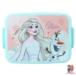 Disney Die Eiskönigin 5 Tlg Set Mädchen Trolley Kinderkoffer Lunchbox Snackboxen -Bekleidung Peripherie 785 4736 pink 1front