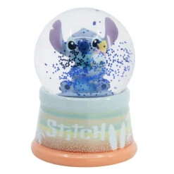 Disney Lilo Und Stitch Mini Glaskugel Schneekugel 9 X 7 Cm