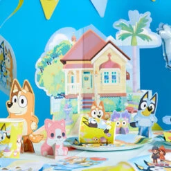AMSCAN Bluey Und Bingo Kinder 18 Tlg Party Set Geburtstag Kinderparty Tischdecke Deko -Bekleidung Peripherie 7926303 9915646 1 2 3 600