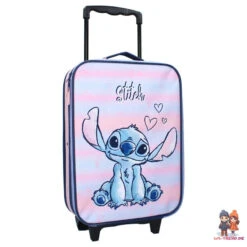 Disney Lilo Und Stitch 2 Tlg. Set Kinder Trolley Rucksack Reisekoffer Lunchbox -Bekleidung Peripherie 795 00033 blue 795 00033 blue