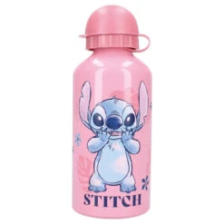 Disney Stitch Mädchen Aluminium Wasserflasche Trinkflasche Flasche 500 Ml Rosa