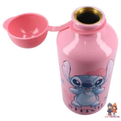 Disney Stitch Mädchen Aluminium Wasserflasche Trinkflasche Flasche 500 Ml Rosa -Bekleidung Peripherie 795 00101 pink 795 00101 pink inhoud