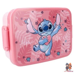 Disney Lilo Und Stitch 2 Tlg. Lunch Set Brotdose Plus Trinkflasche 650 Ml -Bekleidung Peripherie 795 4717 pink 795 4717 pink