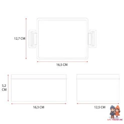 Disney Lilo Und Stitch 2 Tlg. Lunch Set Brotdose Plus Trinkflasche 650 Ml -Bekleidung Peripherie 795 4717 pink Y017 modelimage