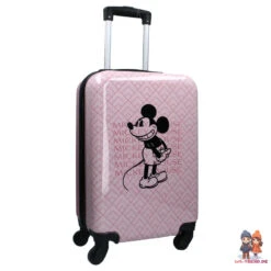 Disney Mickey Und Minnie Maus 2 Tlg. Set Koffer Reisekoffer Plus Strandtuch -Bekleidung Peripherie 798 4324 peach 2