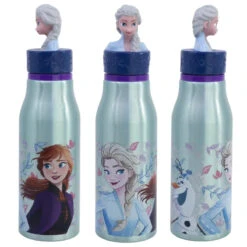 Disney Die Eiskönigin Elsa 3D Kopf Aluminium Trinkflasche Flasche 690 Ml