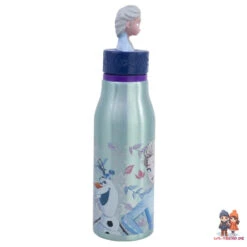Disney Die Eiskönigin Elsa 3D Kopf Aluminium Trinkflasche Flasche 690 Ml -Bekleidung Peripherie 81052 C