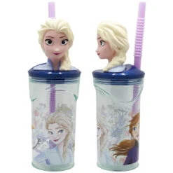 Disney Die Eiskönigin Elsa 3D Kopf Kinder Trinkbecher Becher 360 Ml