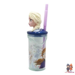Disney Die Eiskönigin Elsa 3D Kopf Kinder Trinkbecher Becher 360 Ml 7 Disney Die Eiskönigin Elsa 3D Kopf Kinder Trinkbecher Becher 360 Ml -Bekleidung Peripherie 81066 B