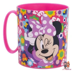 Disney Minnie Maus Kinder Geschirr-Set 3 Tlg Antirutsch Becher Teller Schüssel -Bekleidung Peripherie 81204 B