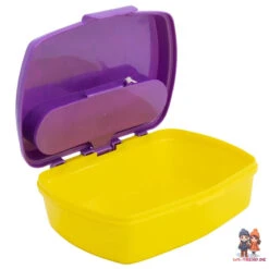 Disney Minnie Maus Mädchen 4 Tlg. Set Brotdose Trinkflasche Gabel Löffel -Bekleidung Peripherie 81209 C