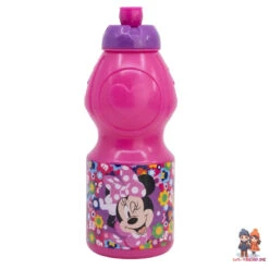 Disney Minnie Maus Mädchen 4 Tlg. Set Brotdose Trinkflasche Gabel Löffel -Bekleidung Peripherie 81232 B