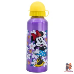 Disney Minnie Maus Mädchen 2 Tlg. Set XL Brotdose Aluminium Trinkflasche 530 Ml -Bekleidung Peripherie 81260 B