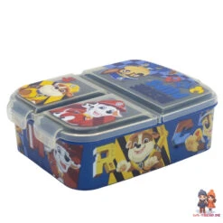 Paw Patrol Chase Rubble 2 Tlg Kinder Set Brotdose Alu Trinkflasche 400 Ml -Bekleidung Peripherie 81620 A
