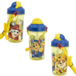 Paw Patrol Chase Rubble Marshall Wasserflasche Trinkflasche Flasche 465 Ml