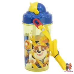 Paw Patrol Chase Rubble Marshall Wasserflasche Trinkflasche Flasche 465 Ml -Bekleidung Peripherie 81622 B