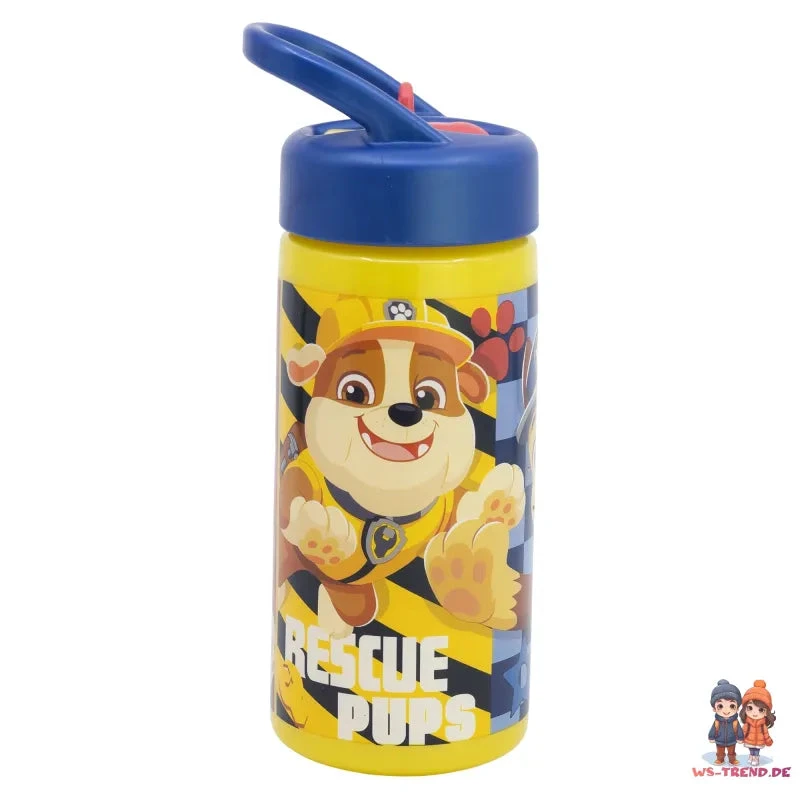 Paw Patrol Chase Rubble Marshall Wasserflasche Trinkflasche Flasche 410 Ml 5 Paw Patrol Chase Rubble Marshall Wasserflasche Trinkflasche Flasche 410 Ml – Bild 3