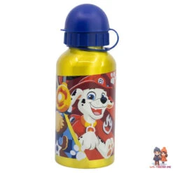 Paw Patrol Chase Rubble 2 Tlg Kinder Set Brotdose Alu Trinkflasche 400 Ml -Bekleidung Peripherie 81634 A
