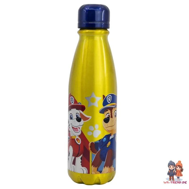 Paw Patrol Chase Rubble Marshall Alu Wasserflasche Trinkflasche Flasche 600 Ml 4 Paw Patrol Chase Rubble Marshall Alu Wasserflasche Trinkflasche Flasche 600 Ml – Bild 2