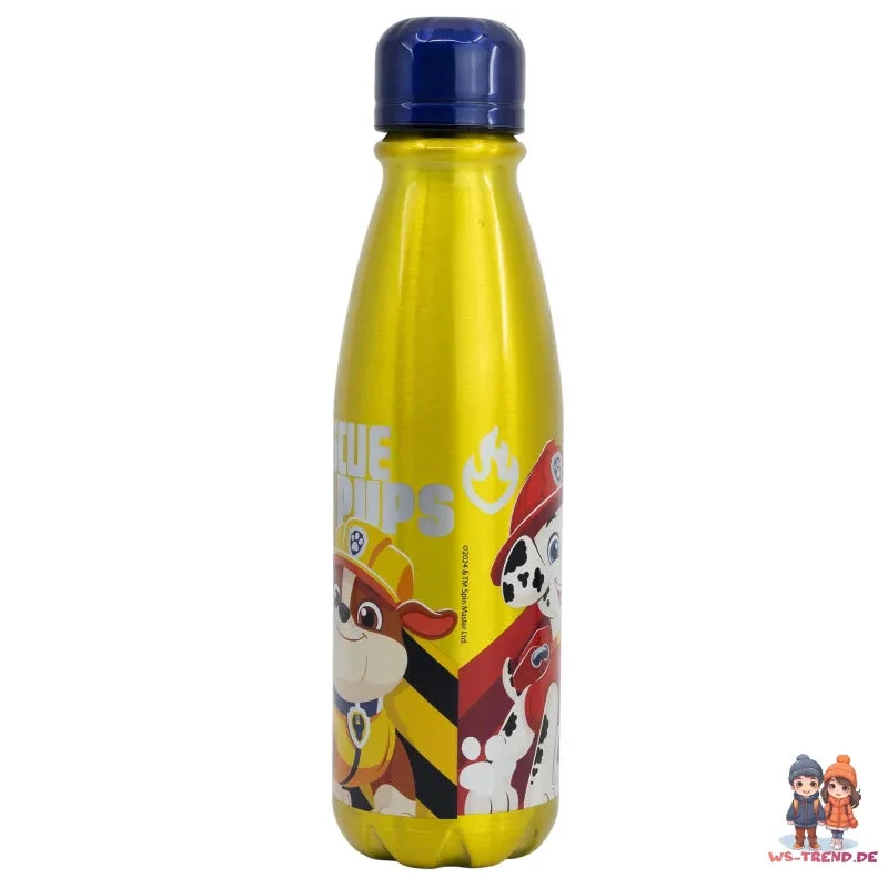 Paw Patrol Chase Rubble Marshall Alu Wasserflasche Trinkflasche Flasche 600 Ml 5 Paw Patrol Chase Rubble Marshall Alu Wasserflasche Trinkflasche Flasche 600 Ml – Bild 3