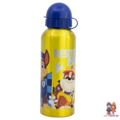 Paw Patrol Chase Rubble 2 Tlg Kinder Set Brotdose Alu Trinkflasche 530 Ml -Bekleidung Peripherie 81660 A