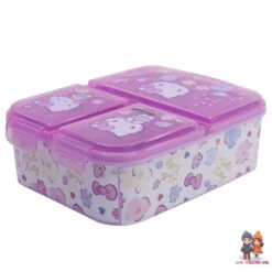 Stor Hello Kitty 2 Tlg. Lunch Set Brotdose Mit 3 Kammern Trinkbecher 260 Ml -Bekleidung Peripherie 81720 A c39c0a9f 1482 476d baff baf0683e6a5c