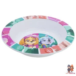 Paw Patrol Skye Liberty Kinder Geschirr-Set 3 Teilig Becher Teller Schüssel -Bekleidung Peripherie 81846 A