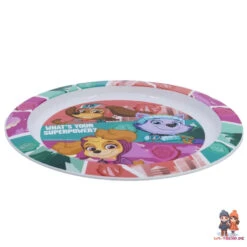 Paw Patrol Skye Liberty Kinder Geschirr-Set 3 Teilig Becher Teller Schüssel -Bekleidung Peripherie 81847 B