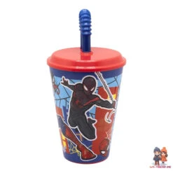 Marvel The Amazing Spiderman Trinkbecher Becher Mit Halm 430 Ml 8 Marvel The Amazing Spiderman Trinkbecher Becher Mit Halm 430 Ml -Bekleidung Peripherie 83530 B