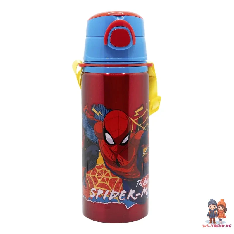 Marvel Spiderman Aluminium Wasserflasche Trinkflasche Flasche 730 Ml 4 Marvel Spiderman Aluminium Wasserflasche Trinkflasche Flasche 730 Ml – Bild 2