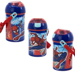 Marvel The Amazing Spiderman Wasserflasche Trinkflasche Flasche 450 Ml