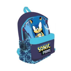 Sonic Prime Jungen Rucksack Backpack Tasche Gr. 40x30x15 Cm