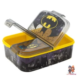 DC Comics Batman Kinder 2 Teiliges Set 3 Kammer Brotdose ALU-Trinkflasche 12 DC Comics Batman Kinder 2 Teiliges Set 3 Kammer Brotdose ALU-Trinkflasche -Bekleidung Peripherie 85520 C