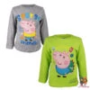 Peppa Pig Peppa Wutz George Jungen Kinder Langarm T-Shirt 1 Peppa Pig Peppa Wutz George Jungen Kinder Langarm T-Shirt -Bekleidung Peripherie 8651588