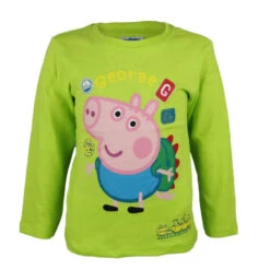 Peppa Pig Peppa Wutz George Jungen Kinder Langarm T-Shirt -Bekleidung Peripherie 8651589