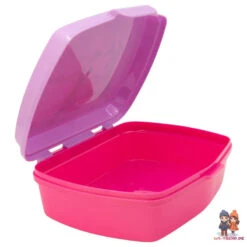 Stor Kuromi Hello Kitty 2 Tlg. Lunch Set Brotdose Mit 3 Kammern Und 1 Kammer Brotdose -Bekleidung Peripherie 88374 C