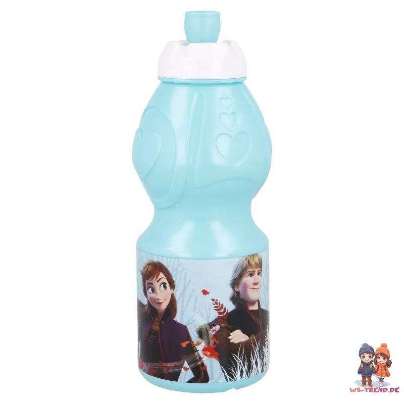 Disney Die Eiskönigin 4-teiliges Set Brotdose - Trinkflasche - Löffel Gabel 7 Disney Die Eiskönigin 4-teiliges Set Brotdose - Trinkflasche - Löffel Gabel – Bild 5