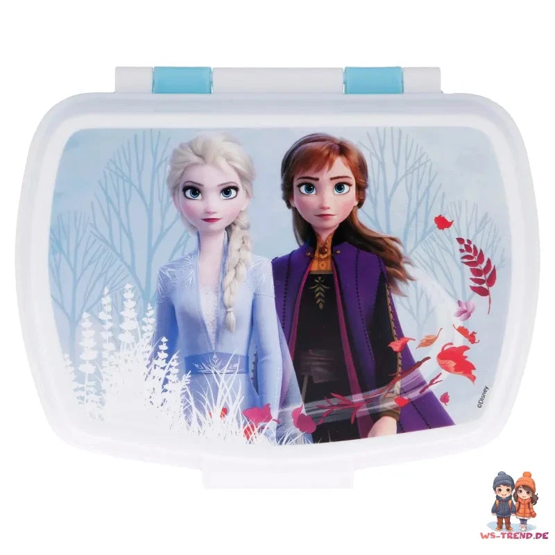 Disney Die Eiskönigin 4-teiliges Set Brotdose - Trinkflasche - Löffel Gabel 10 Disney Die Eiskönigin 4-teiliges Set Brotdose - Trinkflasche - Löffel Gabel – Bild 8