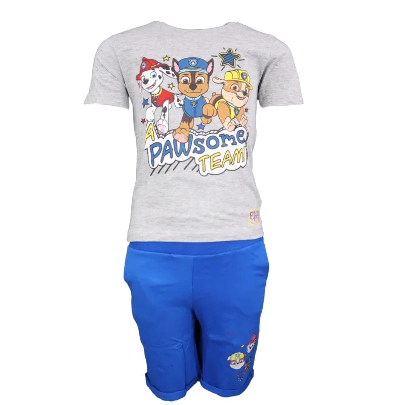 Paw Patrol Chase Kinder Sommer Set Shirt Plus Shorts 5 Paw Patrol Chase Kinder Sommer Set Shirt Plus Shorts – Bild 3