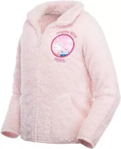 Peppa Pig Peppa Wutz Lucie Locke Kinder Fleece Jacke Langfloor