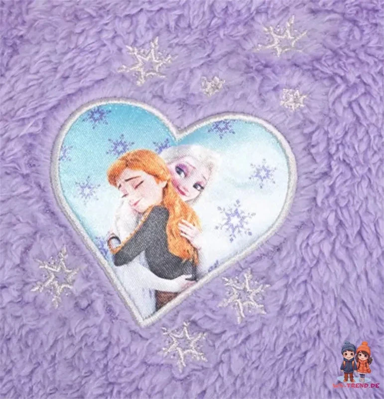 Disney Frozen Disney Die Eiskönigin Elsa Anna Kinder Fleece Jacke Langfloor 5 Disney Frozen Disney Die Eiskönigin Elsa Anna Kinder Fleece Jacke Langfloor – Bild 3