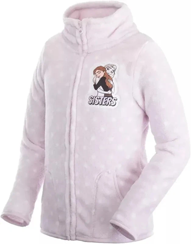Disney Frozen Disney Die Eiskönigin Elsa Anna Kinder Fleece Jacke Langfloor 11 Disney Frozen Disney Die Eiskönigin Elsa Anna Kinder Fleece Jacke Langfloor – Bild 9