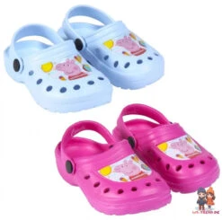 Peppa Pig Wutz Clogs Kinder Sandalen Badeschuhe Latschen
