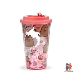 Pusheen The Cat Isolierter Kaffeebecher Thermobecher Becher 500 Ml -Bekleidung Peripherie CUP78 006 1706695814