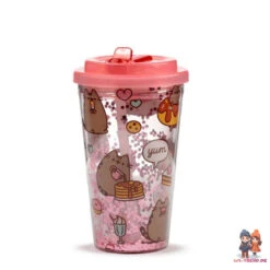 Pusheen The Cat Isolierter Kaffeebecher Thermobecher Becher 500 Ml -Bekleidung Peripherie CUP78 007 1706695814