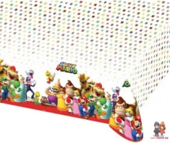 Super Mario XL Geburtstag Deko Set 60tlg.Geschirr Kinder Partyset Tischdecke 13 Super Mario XL Geburtstag Deko Set 60tlg.Geschirr Kinder Partyset Tischdecke -Bekleidung Peripherie DPA9901539