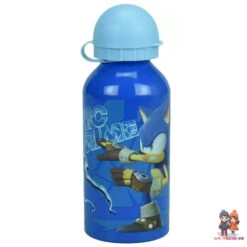 Stor Sonic The Hedgehog 4 Teiliges Lunch Set Brotdose Besteck Alu-Trinkflasche -Bekleidung Peripherie GIM57252276b