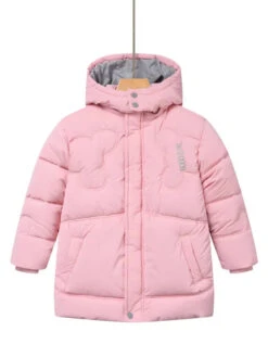 Glo-Story Kinder Mädchen Winterjacke Jacke Mit Kapuze -Bekleidung Peripherie Girl s puffer jackets