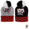 Miraculous Ladybug Cat Noir Kinder Herbst Wintermütze Bommelmütze 1 Miraculous Ladybug Cat Noir Kinder Herbst Wintermütze Bommelmütze -Bekleidung Peripherie HS4282 00